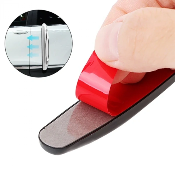 Araç 4 Parça Kapı Anti Scratch Çizik Önleyici Tampon Koruma-(5775)