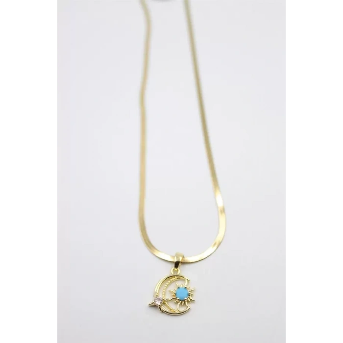 Ay Kolye - Altın