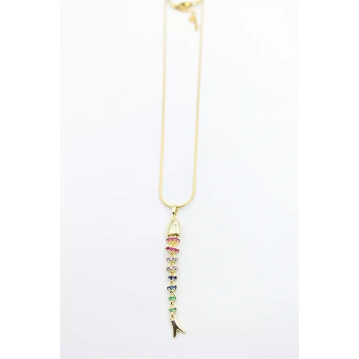 Balık Kolye - Altın