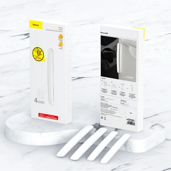 Baseus 4 Parça Universal Kapı Anti Scratch Çizik Önleyici Tampon Koruma-(5775)