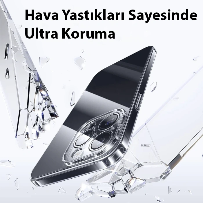 Baseus iPhone 15 Pro Corning Serisi Silikon Kılıf + Tempered Ekran Koruyucu Set-(5775)
