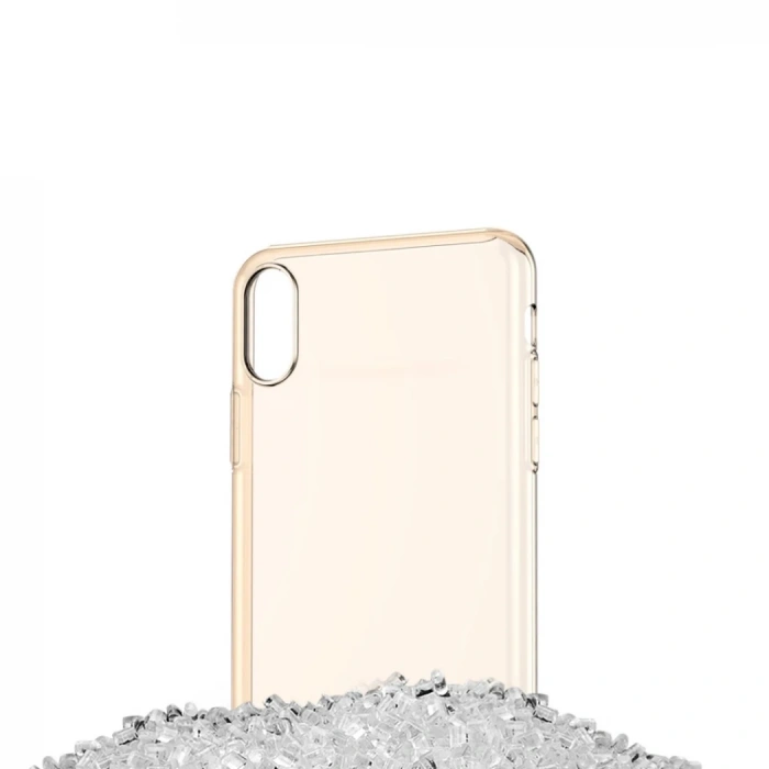 Baseus İPhone Xr.6.1 Simple Şeffaf Gel Darbe Emici Silikon Kılıf-(5775)