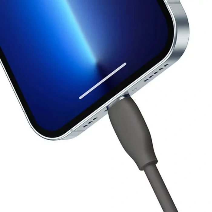 Baseus Jelly Liquid Silica Gel 20W Type-C to iPhone Lightning Hızlı Şarj ve Data Kablosu 1.2m-(5775)