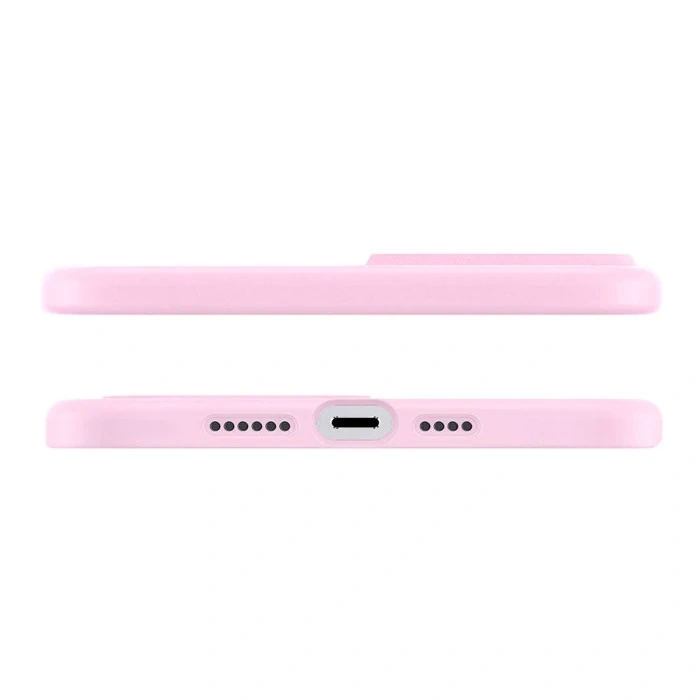 Baseus Liquid iPhone 13 6.1 Kılıf Kamera Korumalı İçi Kadife Silikon Kılıf-(5775)