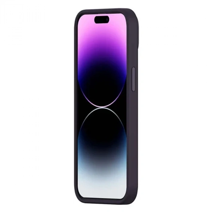 Baseus Liquid Silica iPhone 14 Pro Silikon Kılıf + Tempered Ekran Koruyucu Set-(5775)