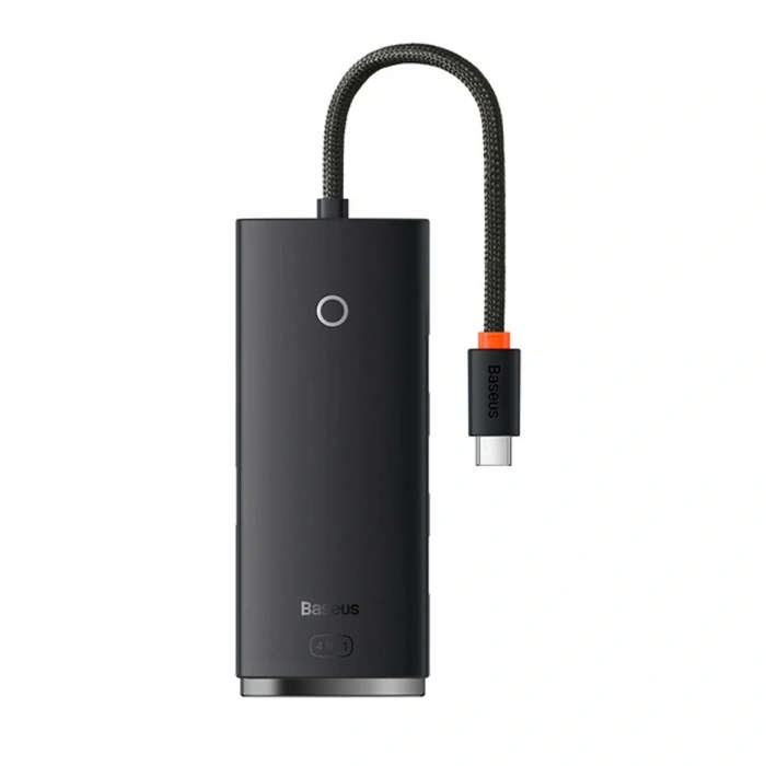 Baseus Lite Series 4 Portlu Type-C to USB 3.0 HUB Adaptör 25cm-(5775)
