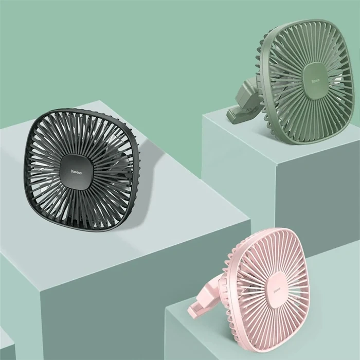 BASEUS Natural Wind Mıknatıslı Araç Arka Koltuk Vantilatör Fan Soğutucu-(5775)