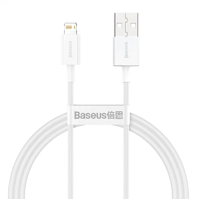 Baseus Superior Series USB to Lightning  iPhone Hızlı Şarj Kablosu 1 metre 2.4A-(5775)