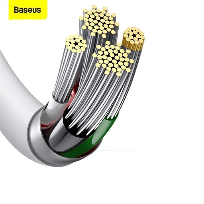 Baseus Superior Series USB to Lightning  iPhone Hızlı Şarj Kablosu 1 metre 2.4A-(5775)