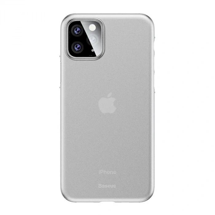Baseus Wing Case İPhone 11 Pro 5.8  Ultra İnce Lux Mat Şeffaf Kılıf-(5775)