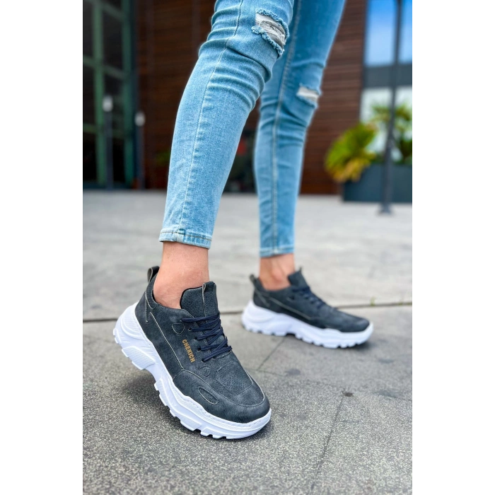 CH089 - CBT Low Top Lace Up Erkek Ayakkabı SIYAH
