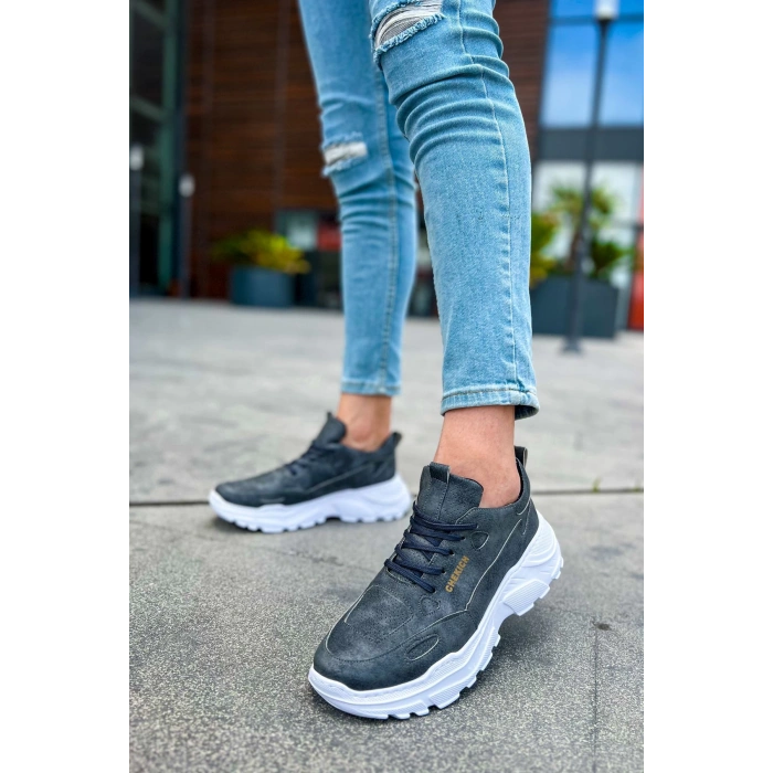 CH089 - CBT Low Top Lace Up Erkek Ayakkabı SIYAH