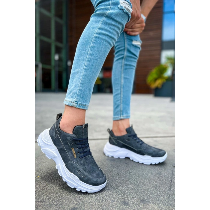 CH089 - CBT Low Top Lace Up Erkek Ayakkabı SIYAH
