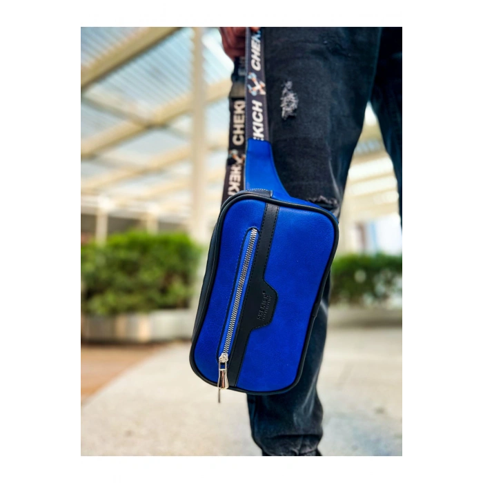 CH101 - Poani Tablet Erkek Çanta SIYAH/MAVI