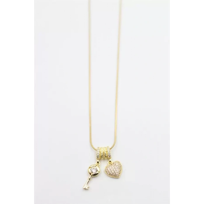 Charm Kolye - Altın