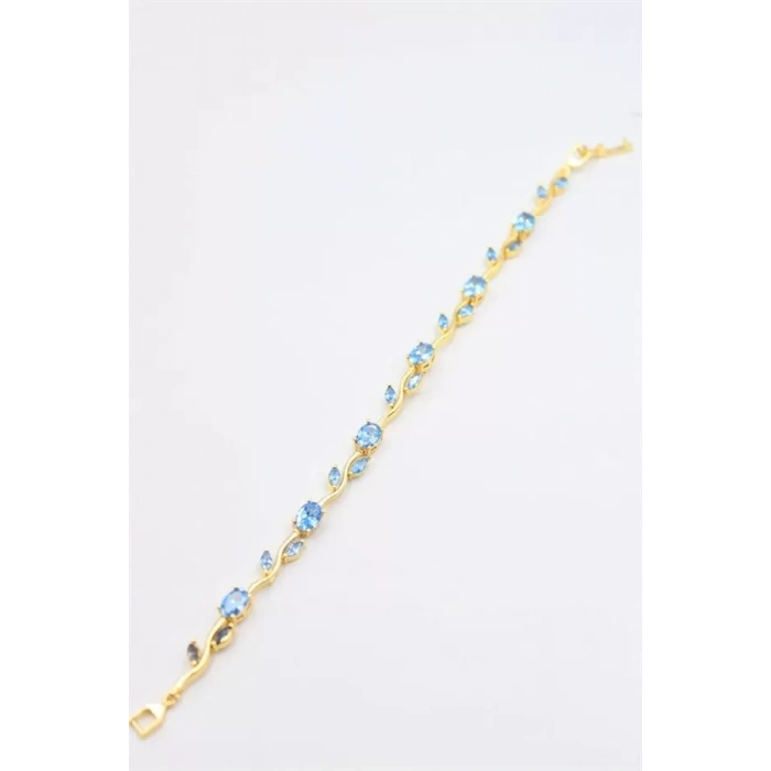 Çiçek Bileklik - Altın