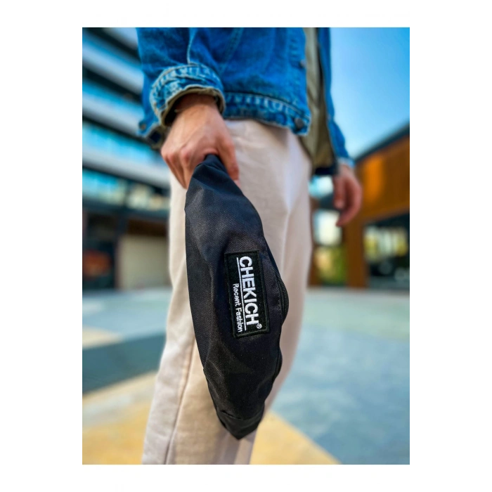 CNT002 - Keten Erkek Çapraz Çantası SIYAH