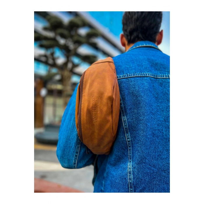 CNT010 - Cilt Deri Erkek Çapraz Çanta TABA