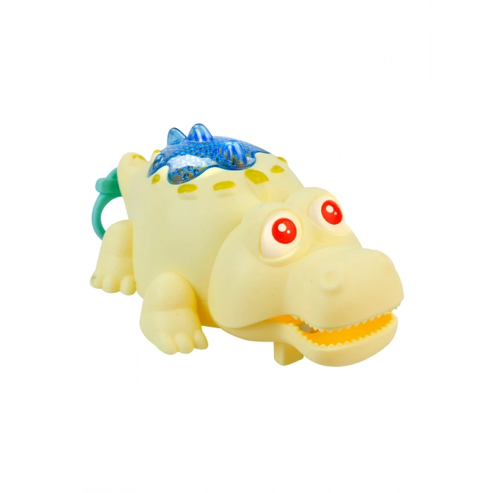 Cosby Kurmalı Işıklı Neşeli Timsah - Sarı