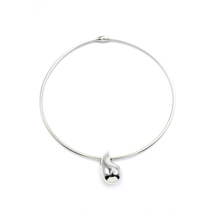 Damla Kolye - Gümüş