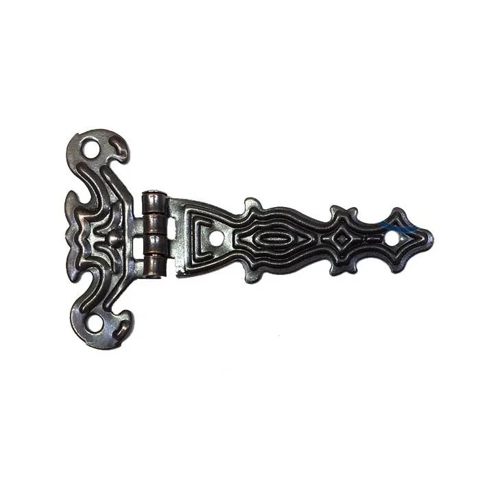 Dekoratif, Sac Tek Kuyruklu Menteşe - 40x68 Mm, Küçük, Eskitme, 1 Adet