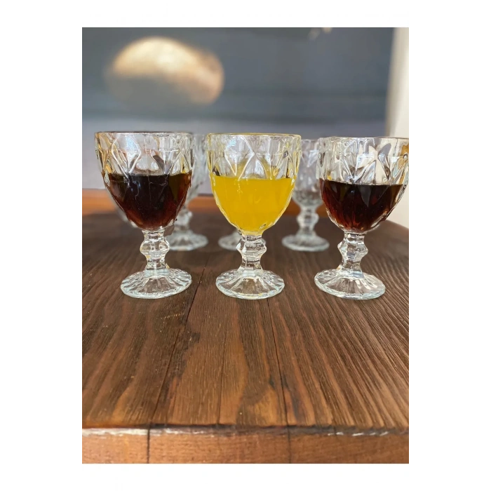 Dila Kahve Yanı Su Bardak 6’lı Royaleks-RYG8006