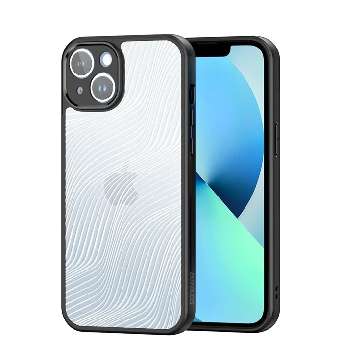 Dux Ducis iPhone 13 Aimo Series Premium Buzlu Sert PC-TPU Kılıf-(5775)