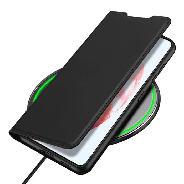 Dux Ducis SM Galaxy S21 Kılıf Kapaklı Flip Cover Kılıf Skinpro Series-(5775)
