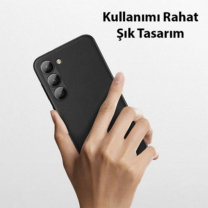 Dux Ducis SM Galaxy S23 Plus Grit Series PU Premium Kılıf-(5775)
