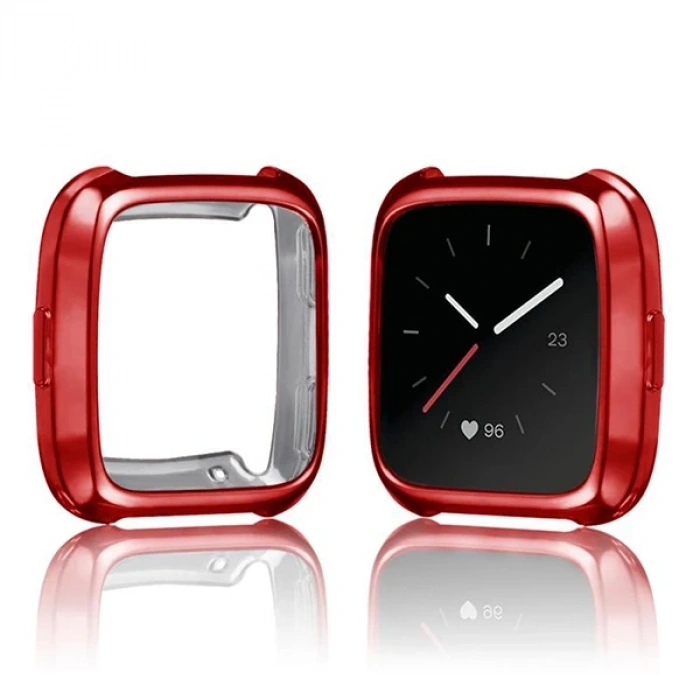 Fitbit Versa Ultra İnce Yumuşak Tpu Silikon Kılıf-(5775)