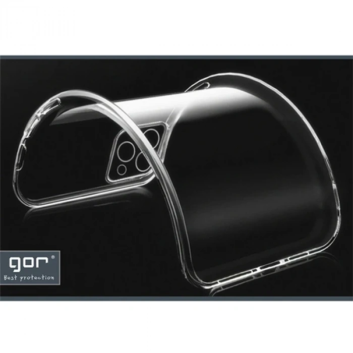 GOR İPhone 11 Pro 5.8 inch (2019) Kamera Korumalı Şaffad Silikon Kılıf-(5775)