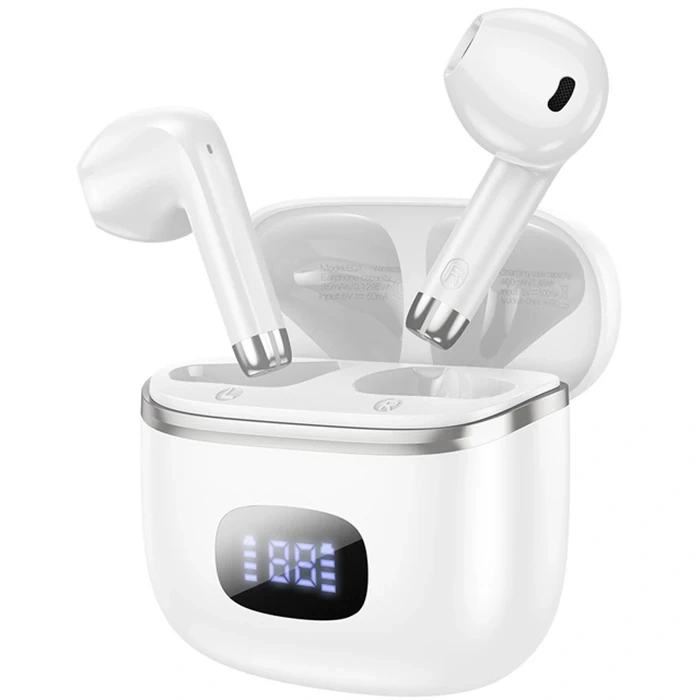 HOCO EQ1 TWS Led Ekranlı Kablosuz Bluetooth 5.3 Kulakiçi Kulaklık-(5775)