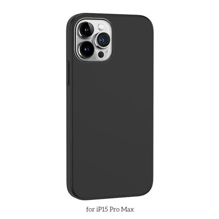 HOCO Pure Series iPhone 15 Pro Manyetik Silikon Kılıf-(5775)