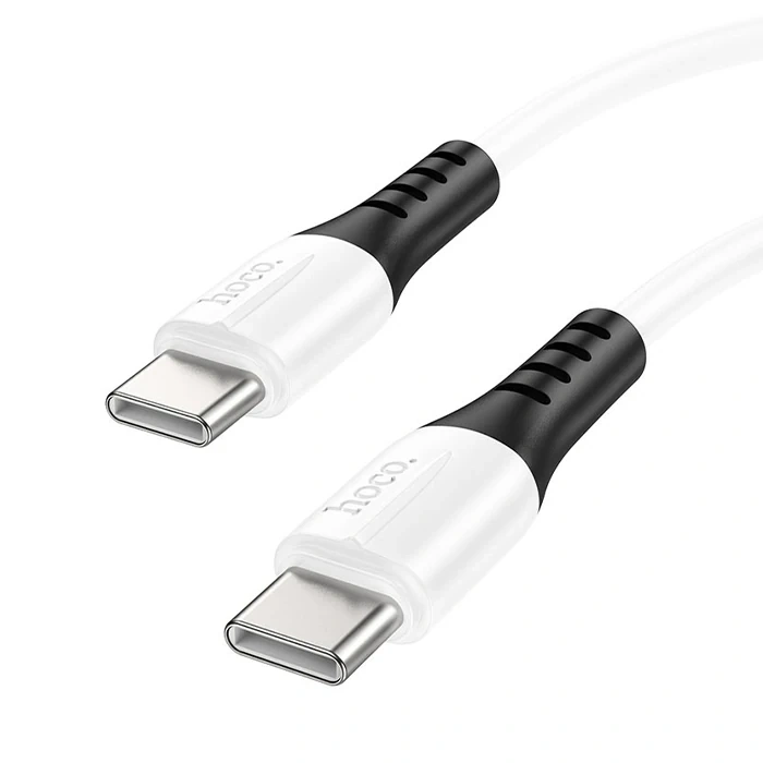 HOCO X82 60W Type-C to Type-C Hızlı Şarj Kablosu Silikon Data Kablosu-(5775)