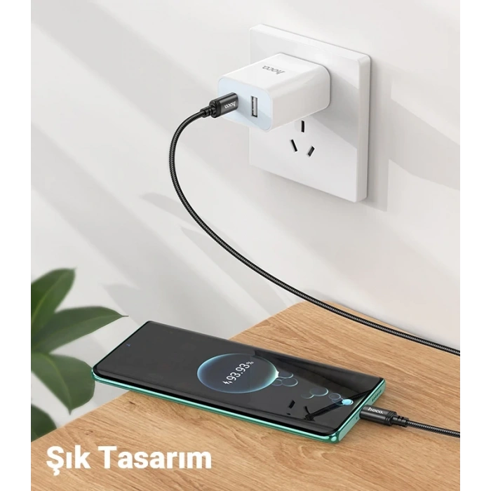 HOCO X89 PD 60W Type-C to Type-C Hızlı Şarj ve Data Kablosu-(5775)