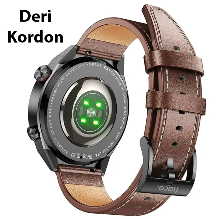 HOCO Y11 Watch Sesli Görüşme IP68 Su Geçirmez Sport Akıllı Saat-(5775)