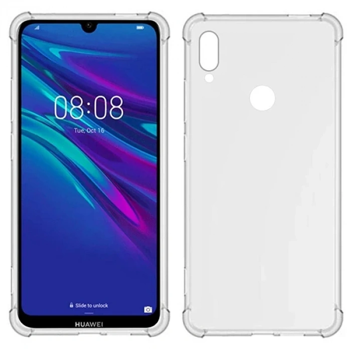 Huawei Y6s Anti-Drop Darbe Emici Silikon Kılıf-(5775)