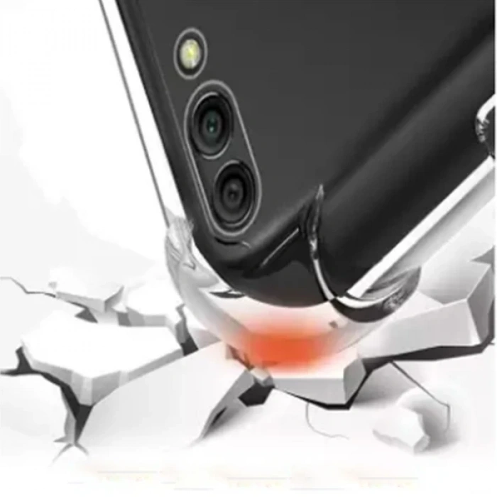 Huawei Y9 2018 Anti-Drop Darbe Emici Silikon Kılıf-(5775)