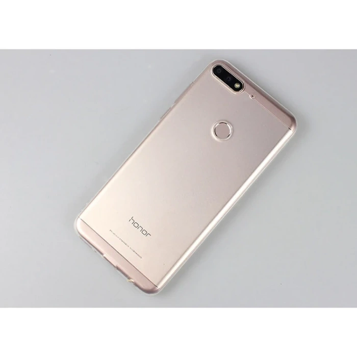 Huaweı Y9 2018 Şeffaf Soft Slim Fit Silikon Kılıf-(5775)