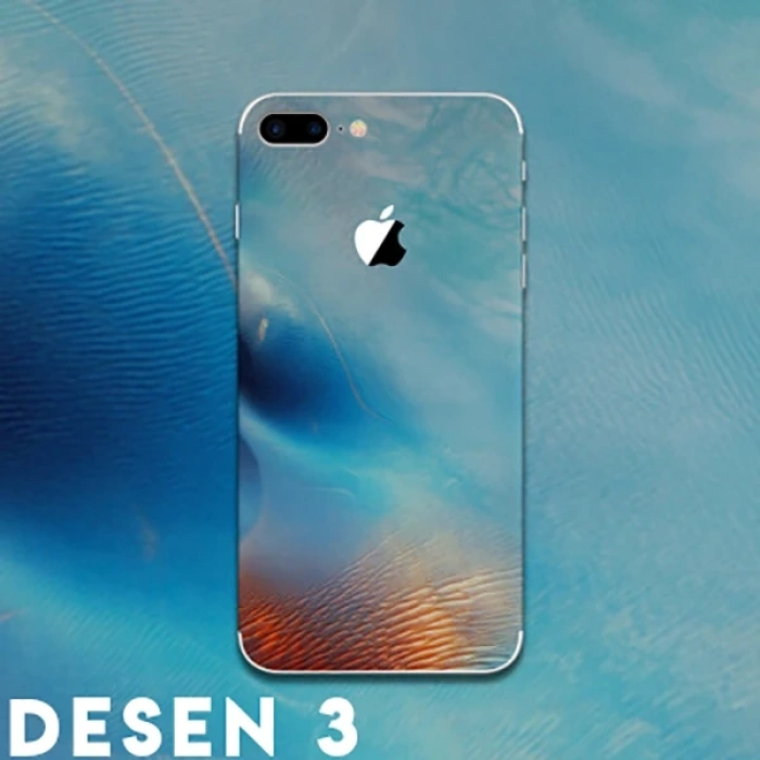 İPhone 8 Plus Tayvan Kalite Creativ Desenli Telefon Kaplaması Sticker-(5775)