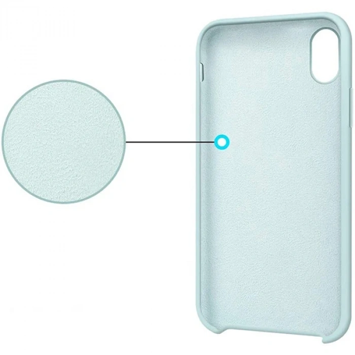 iPhone X/ XS 5.8 Lansman Kılıf İçi Kadife Soft Silikon Kılıf-(5775)