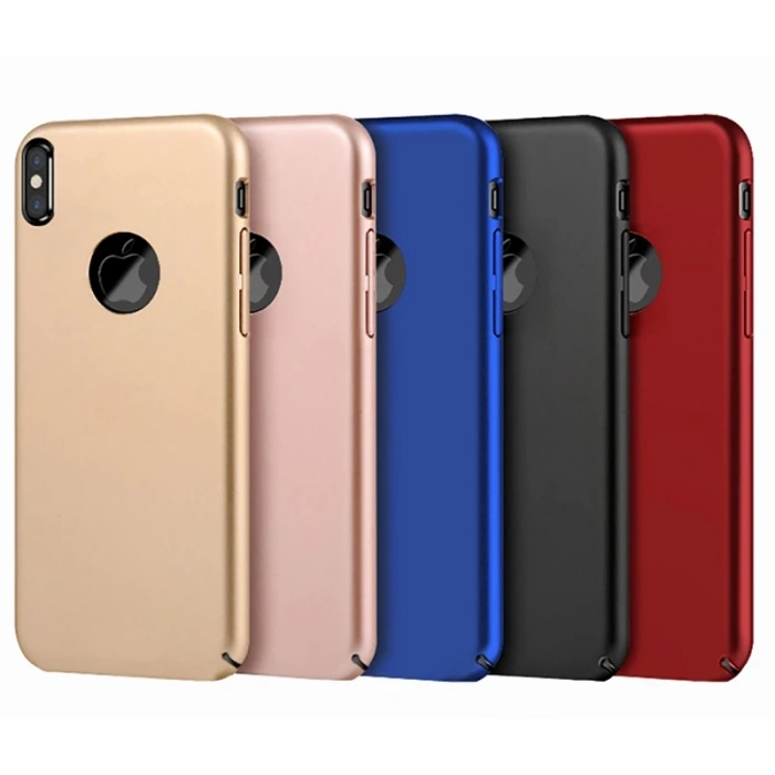 İphone X Xs Premium Slim Fit Koruyucu Pc Kılıf-(5775)