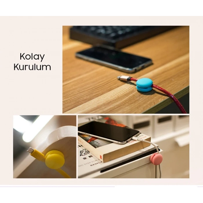 İwo Funenjoy Kablo Tutucu Ve Ayrıştıcı 3lü Set-(5775)