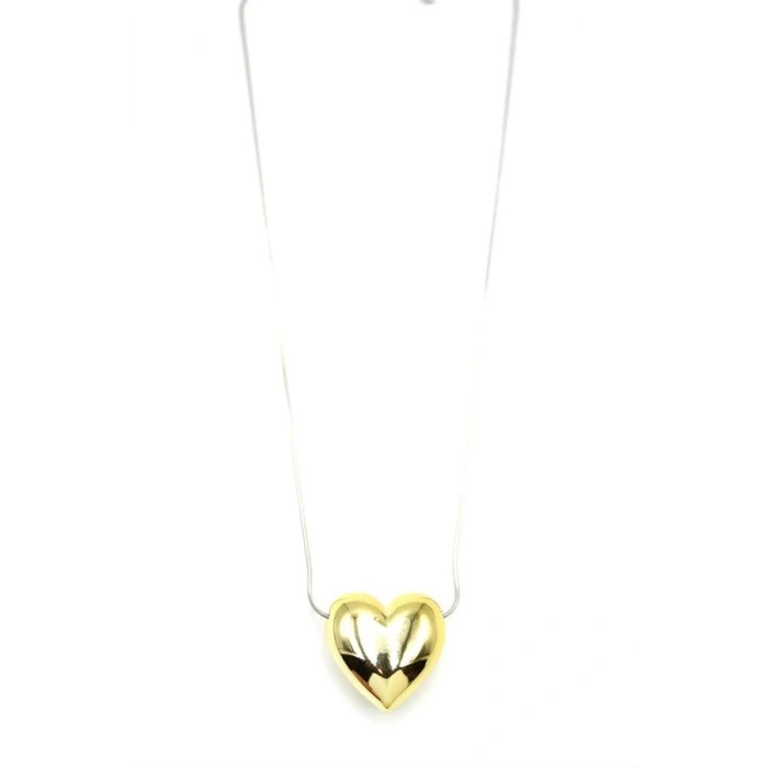 Kalp Kolye - Altın