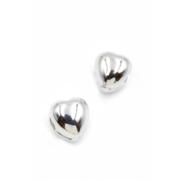 Kalp Küpe - Gümüş