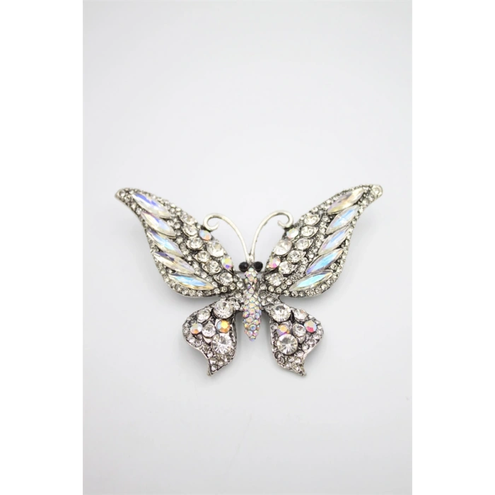 Kelebek Broş - Gümüş