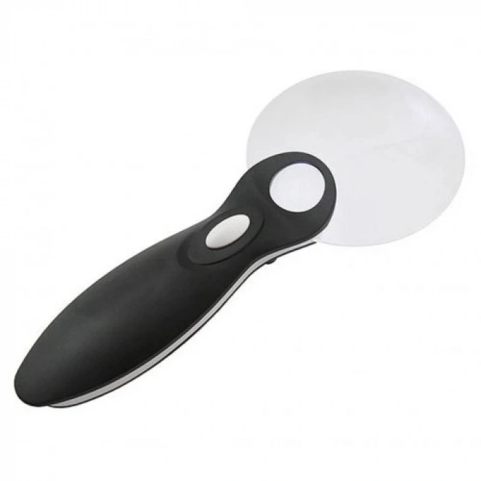 Kontrolü Için 10x 20x2led Işıklı El Büyüteç