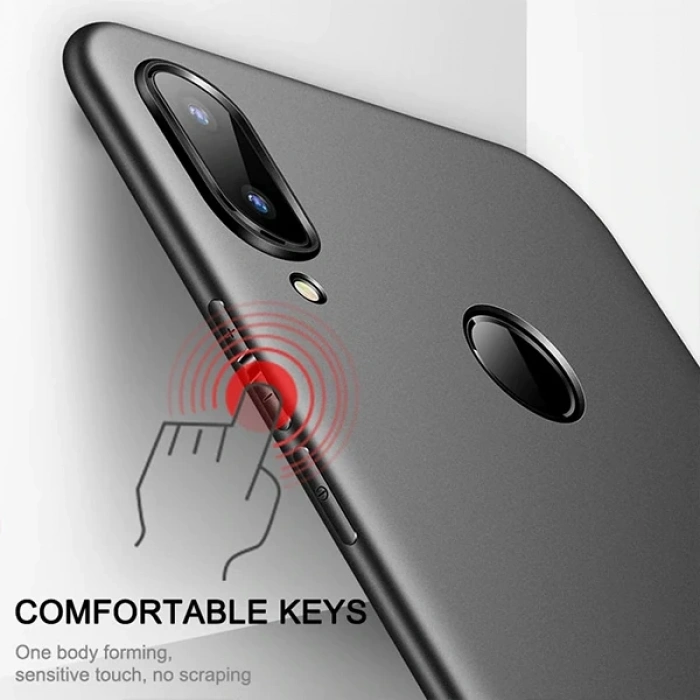 Meizu note 9 Kamera Korumalı Fit Silikon Kılıf-(5775)