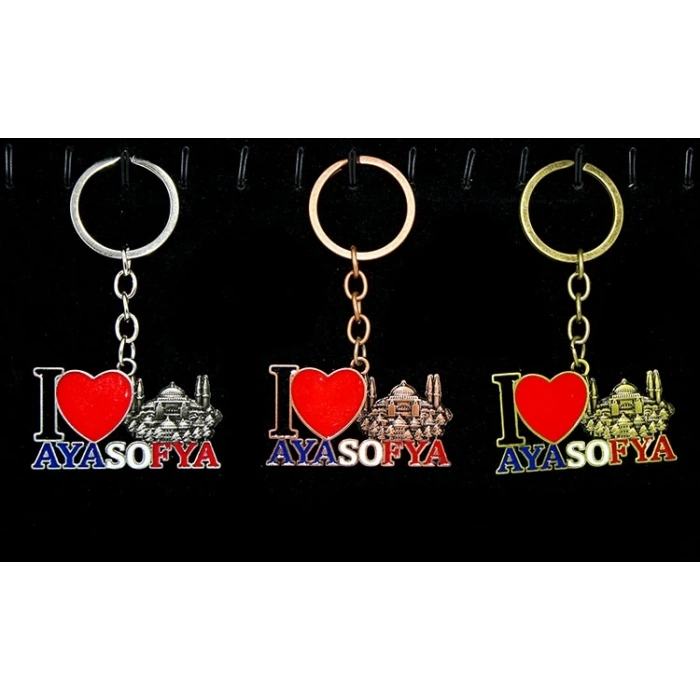 Metal Ayasofya Anahtarlık Alk2199
