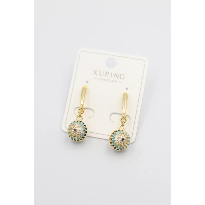 Nazar Küpe - Altın